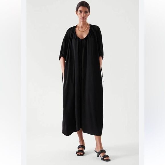 COS Drawstring Maxi Dress - Picture 1 of 6
